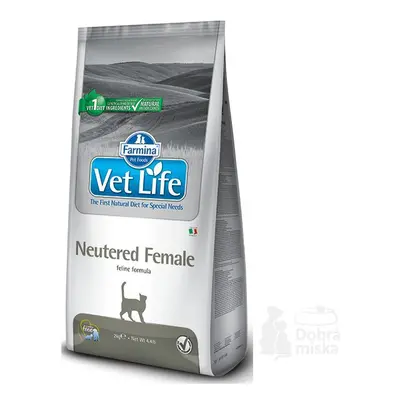 Vet Life Natural CAT Neutered Female 10kg