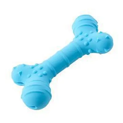 Hračka pes BUSTER Flex Bone, modrá 16cm