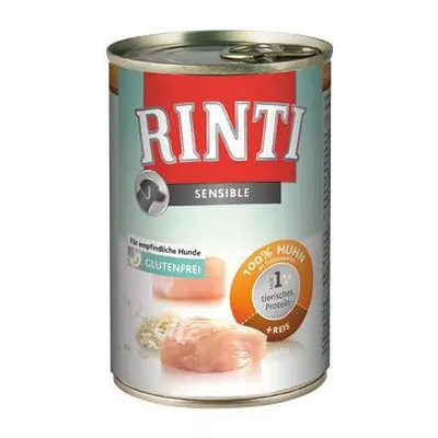 Rinti Dog konzerva Sensible kuře+rýže 400g + Množstevní sleva