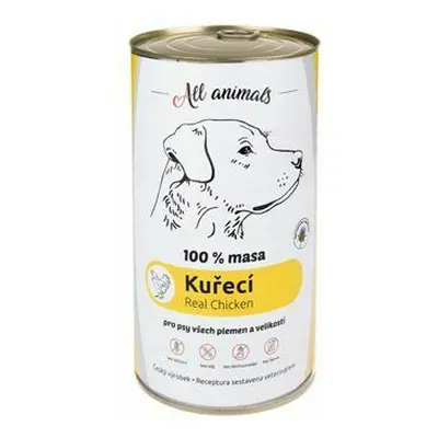 All Animals DOG kuřecí mleté 1200g + Množstevní sleva