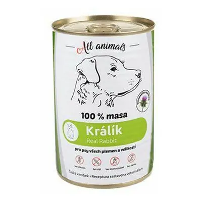 All Animals DOG králík mletý 400g + Množstevní sleva