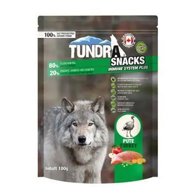 TUNDRA dog snack Turkey Immune Systeme 100g + Množstevní sleva