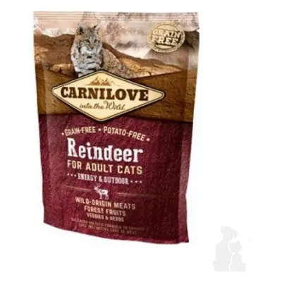 Carnilove Cat Reindeer for Adult Energy & Outdoor 400g