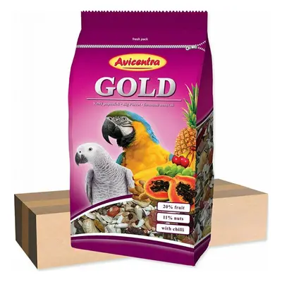 Avicentra velký papoušek Gold 850g