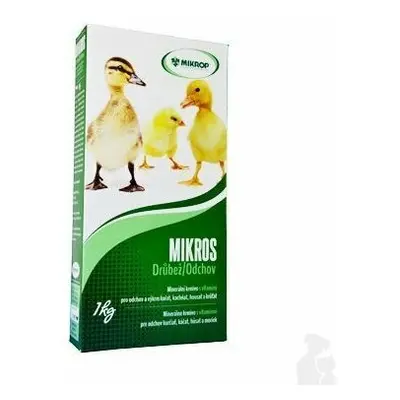 Mikros Drůbež s vitamíny plv 1kg krabička