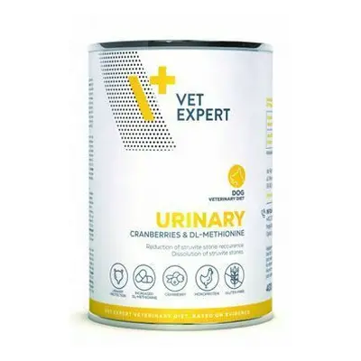 VetExpert VD 4T Urinary Dog konzerva 400g