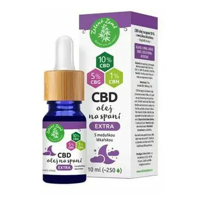 CBD kapky na spaní EXTRA 10 ml