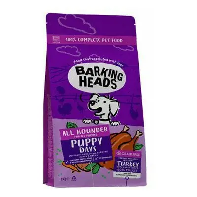 BARKING HEADS All Hounder Puppy Days Turkey 2kg