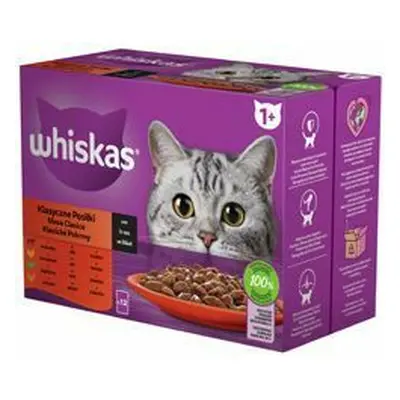 Whiskas kaps. Klasický výběr š. 12x85g + Množstevní sleva