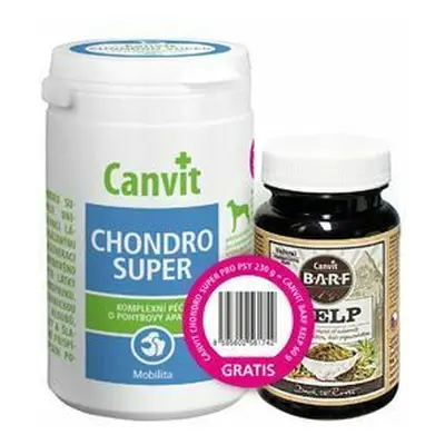 Canvit Chondro Super 230g+Canvit BARF Kelp pro psy 60g