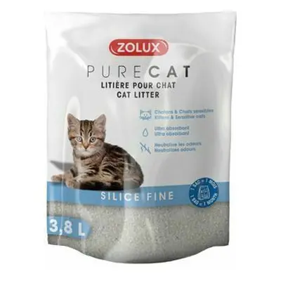 Podestýlka PURECAT fine silica 3,8l Zolux