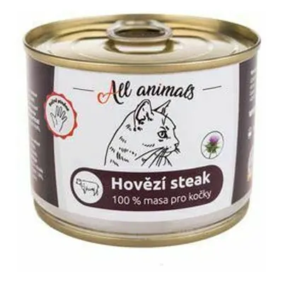 All Animals CAT hovězí steak 200g + Množstevní sleva