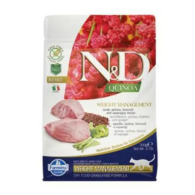 N&D Quinoa CAT Weight Management Lamb & Broccoli 300g