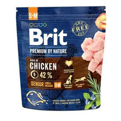 Brit Premium Dog by Nature Senior S+M 1kg