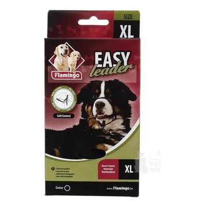 Ohlávka proti táhnutí Easy leader černá XL