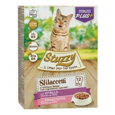 Stuzzy Cat kapsa Adult Sterilised šunka 12X85G + Množstevní sleva