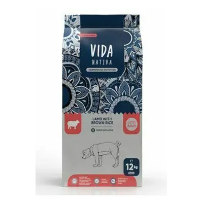 Kraftia VIDA NATIVA DOG Adult M/L Lamb & Rice 12kg