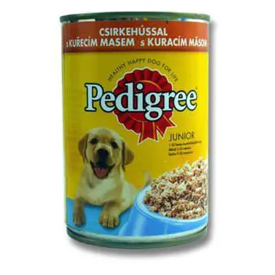 Pedigree konzerva Junior kuřecí 400g + Množstevní sleva