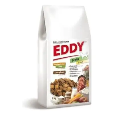 EDDY Senior&Light Breed polštářky s jehněčím 8kg