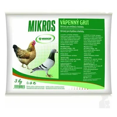 Mikros VPC vápenný grit plv 3kg