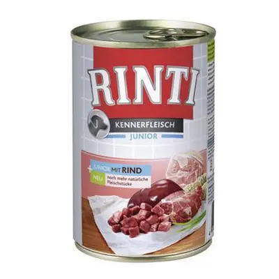 Rinti Dog Junior konzerva hovězí 400g + Množstevní sleva