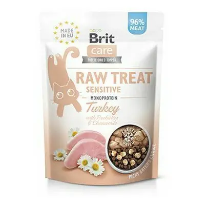 Brit Raw Treat Cat Sensitive, Turkey 40g + Množstevní sleva