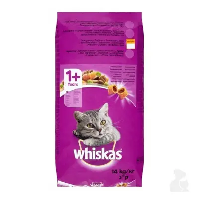 Whiskas Dry s kuřecím masem 14kg