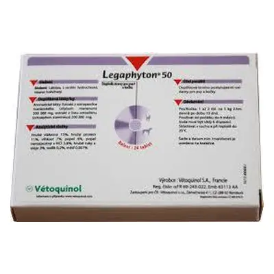 Legaphyton 50mg 24tbl