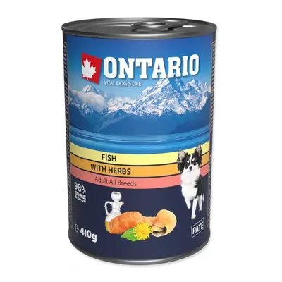 Konzerva Ontario Multi Fish and Salmon Oil 400g