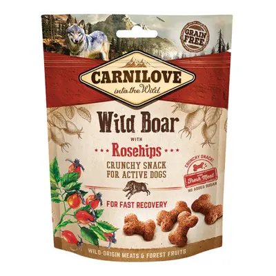 Carnilove Dog Crunchy Snack Wild Boar with Rosehips 200g