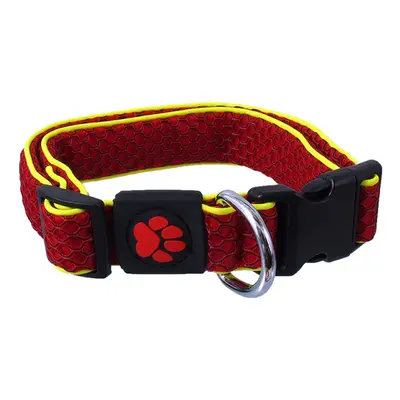 Obojek Active Dog Mellow M červený 2,5x35-51cm