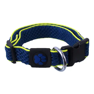 Obojek Active Dog Mellow M tm. modrý 2,5x35-51cm