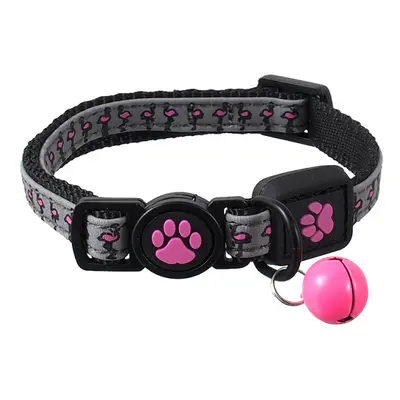 Obojek Active Cat Reflective XXS růžový 1x16-22cm