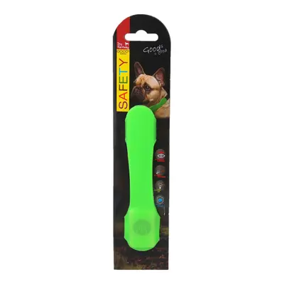 Návlek Dog Fantasy LED svítící zelený 15cm