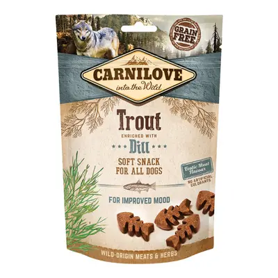 Carnilove Dog Semi Moist Snack Trout enriched with Dill 200g