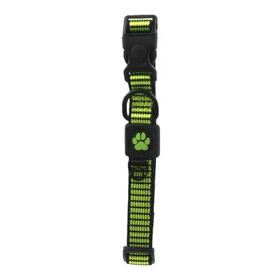 Obojek Active Dog Strong M limetka 2x34-49cm