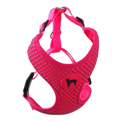 Postroj Active Dog Mellow S růžový 1,5x35-47cm