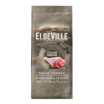 ELBEVILLE Senior All Breeds Fresh Turkey Fit and Slim Condition 11,4kg