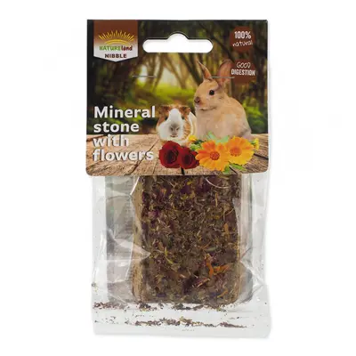 Kámen Nature Land Nibble minerální s květy 100g