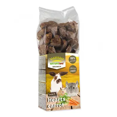 Pochoutka Nature Land Brunch srdíčka mrkev 150g