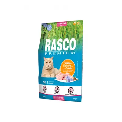 Rasco Premium Cat Sensitive, Turkey, Chicory, Root Lactic acid bacteria 2kg