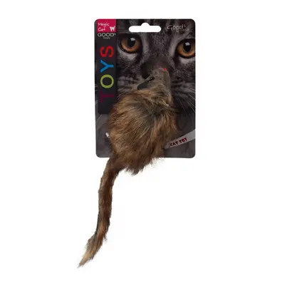 Hračka Magic Cat myš plyšová Gigant s catnip 21cm