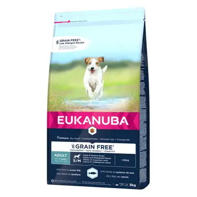 Eukanuba Adult Small & Medium Grain Free Ocean Fish 3kg