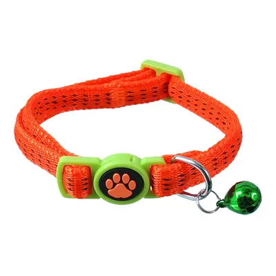 Obojek Magic Cat Nylon XS oranžový 1x19-31cm