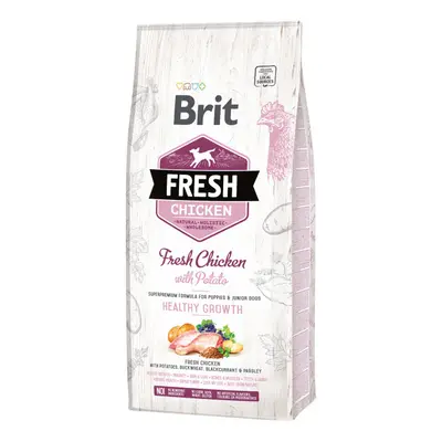 Brit Fresh Chicken with Potato Puppy Healthy Growth 12kg