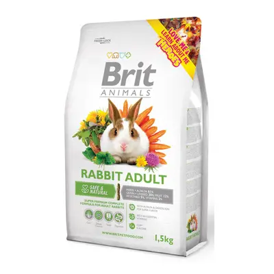 BRIT Animals RABBIT ADULT Complete 1,5kg