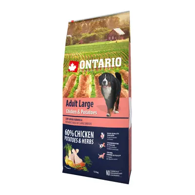 Ontario Adult Large Chicken & Potatoes 12kg