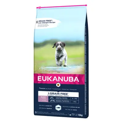 Eukanuba Puppy & Junior Large & Giant Grain Free Ocean Fish 12kg