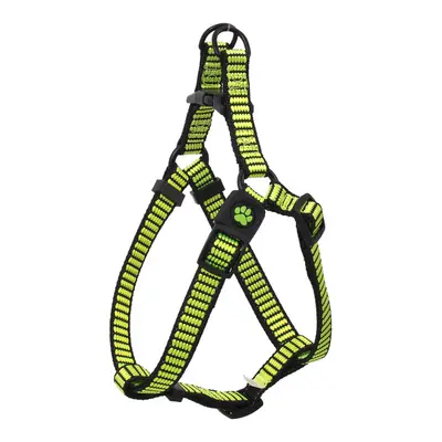 Postroj Active Dog Premium M limetka 2x53-77cm