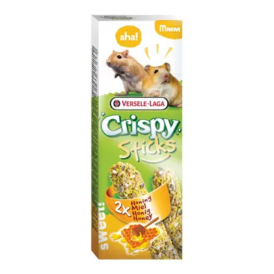 Tyčinky Versele-Laga Crispy s medem pro křečky a pískomily 110g